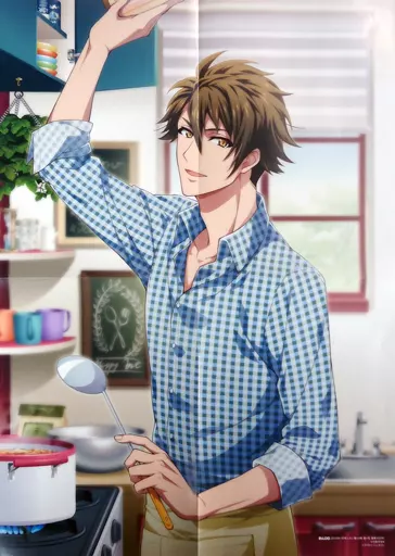 スペシャルB3ポスター(四つ折) 十龍之介 「アイドリッシュセブン」 B’s-LOG 2018年1月号付録