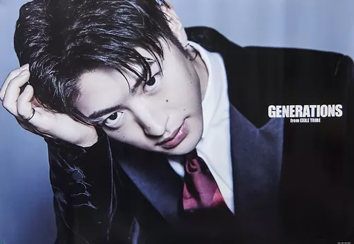 B2サイズオリジナルソロポスター 佐野玲於(GENERATIONS) 「CD BEST GENERATION」 EXILE TRIBE FAMILY OFFICIAL CD・DVD SHOP＆LDH official mobile CD/DVD SHOP購入特典_image