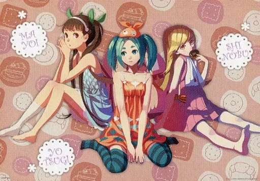A2スペシャルポスター其ノ弐 A.八九寺真宵＆斧乃木余接＆忍野忍 「＜物語＞シリーズ 西尾維新大辞展」