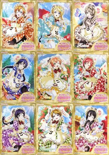 A2ポスター 全9種セット 「ラブライブ!スクールアイドルフェスティバル ～after school ACTIVITY～」 スクフェスACオリジナルポスターゲットキャンペーン Vol2～メイド・イン・ワンダーランド編～ ポイント交換景品