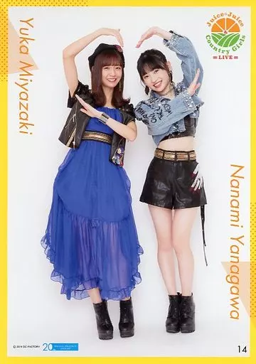 梁川奈々美　ピンナップポスター　Juice=Juice カントリーガールズ 駿河屋 -<中古>コレクションピンナップポスターNo.14 梁川奈々美