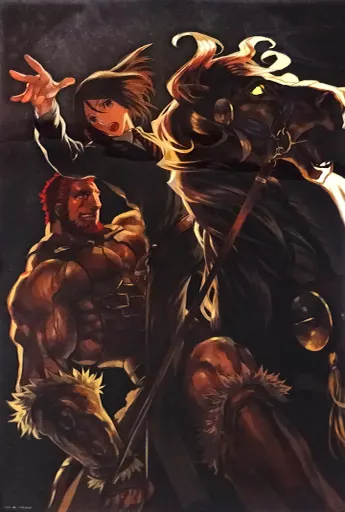 [単品] B2クリアポスター ウェイバー＆ライダー 「コミックス ロード・エルメロイII世の事件簿 3巻 アニメイト限定セット」 同梱特典