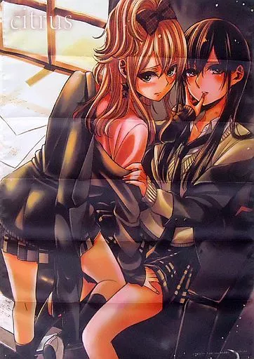 藍原柚子 描き下ろし 藍原柚子 65mm缶バッジ アフタヌーンティーVer. [citrus