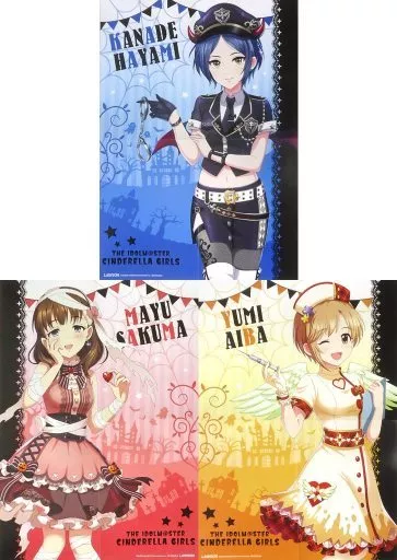 全3種セット A2ポスター 「アイドルマスター シンデレラガールズ×ローソン」 対象商品購入特典