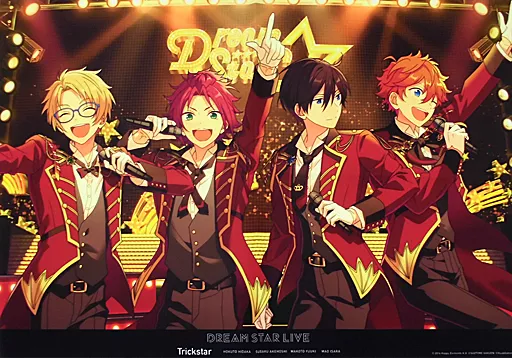B2布ポスター Trickstar(あんさんぶるスターズ!) 「あんさんぶるスターズ!×うたの☆プリンスさまっ♪ Shining Live Dream Star Live」 アニメイトガールズフェスティバル2019グッズ