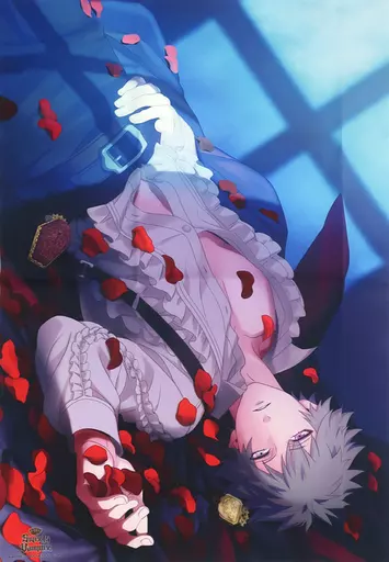 B2布ポスター Sweets Vampire ～key to melt your heart～ ver. 黒崎蘭丸 「Q-pot.×うたの☆プリンスさまっ♪ Sweets Vampire」 アニメイトガールズフェスティバル2019グッズ