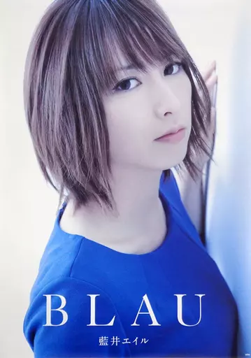 藍井エイル『BLAU』ソフマップ特典ポスター 駿河屋 -<中古>B2ポスター 藍井エイル 「CD BLAU」 ソフマップ購入特典