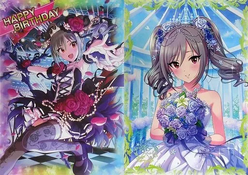 [単品] B2クリアポスター2種セット 神崎蘭子 「アイドルマスター シンデレラガールズ 神崎蘭子 生誕の儀セット」