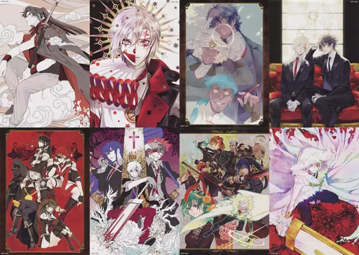 駿河屋 -<中古>全8種セット 「D.Gray-man イラストA3ポスター