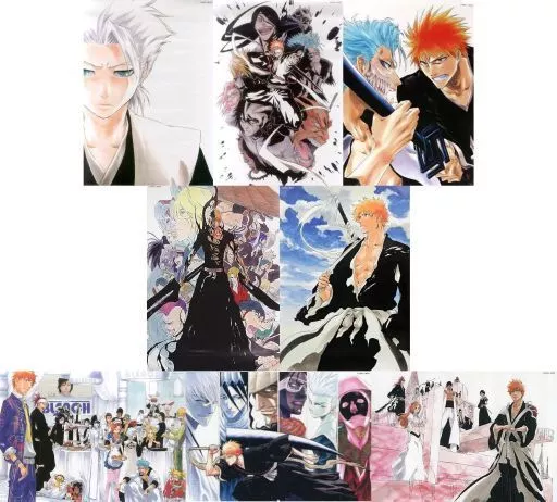 BLEACH　Ａ3ポスターセット Amazon.co.jp: 一番くじ BLEACH 千年血戦篇 OP.1 D賞 クリアポスター
