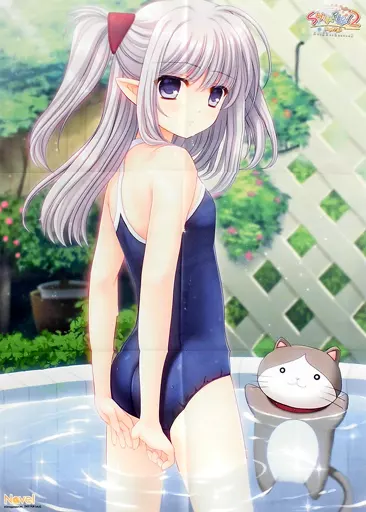 描き下ろしB2布 リムス 「PCソフト SHUFFLE! エピソード2～神にも悪魔にも狙われている男～」 アマゾン購入特典_image