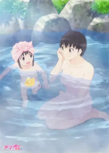 駿河屋 -<中古>B2クリアポスター 温泉Ver. 絢辻詞 「アマガミSS+ plus