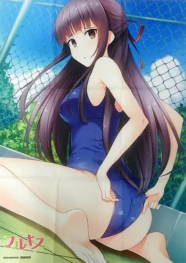 描き下ろしB2布 穂崎愛奈 「PS4/PSVitaソフト フルキス 満開版」 アニメイト購入特典_image