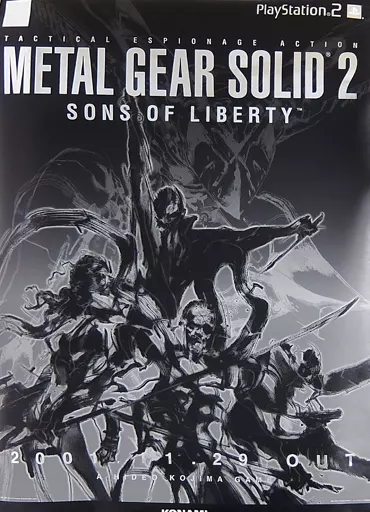 L GEAR SOLID 2 B2ポスター s-l1200.jpg