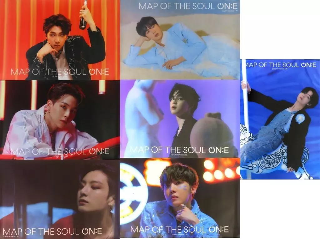 駿河屋 -<中古>ポスター7枚セット BTS(防弾少年団) 「BTS MAP OF
