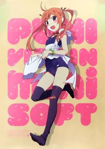 A2両面 ぽよよんろっく先生＆島田フミカネ先生イラスト 「PUNIVIRGIN[ぷにばーじん]mini ソフト＆ハード」 W応援キャンペーン 当選品_image