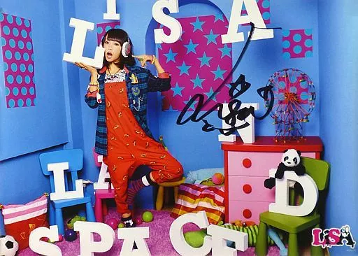 【最終値下げ】【デビュー初期】LiSA 直筆サイン入りポスター LISAの直筆サイン入りポスターをお売りいただきました！ ＃鬼滅の刃