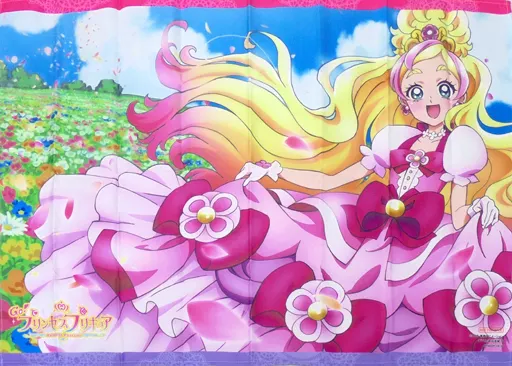 Go! プリンセスプリキュア Blu-ray特典 布ポスター⑨ BD『Go！プリンセスプリキュア』全巻購入特典の画像公開