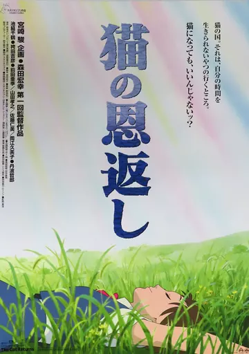 B2告知 キービジュアル 「猫の恩返し」_image