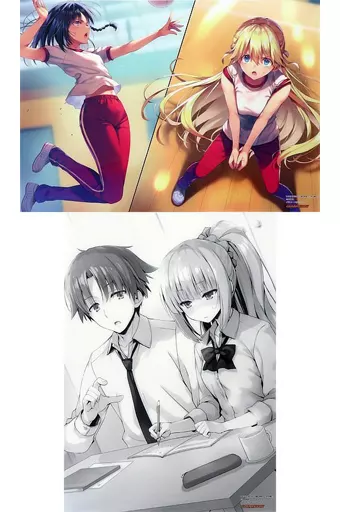 駿河屋 -<中古>[単品] A3クリアポスター2枚セット 堀北鈴音＆七瀬翼