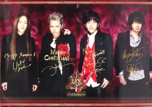 A2限定特製 L’Arc～en～Ciel 「LIVE 2018 L’ArChristmas」 会場CD/BD/DVD購入抽選会特典 L賞（本体不備（中））_image