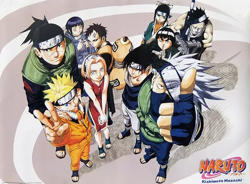 ジャンプフェスタ2014限定 NARUTO ポスター 駿河屋 -<中古>B2ポスター 集合(10人) 「NARUTO-ナルト