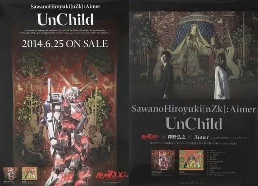Aimer UnChild ポスター Aimer SawanoHiroyuki［nZk］UnChild ポスター