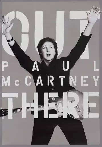 ポール・マッカートニー OUT THERE ポスター ポールマッカートニー OUT THERE TOUR ポスター - メルカリ