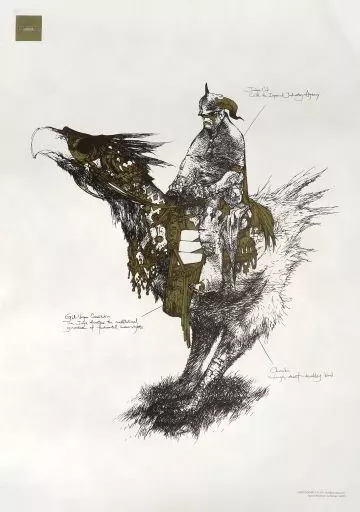B2 吉田明彦氏イラスト 「ファイナルファンタジータクティクスアドバンス」_image