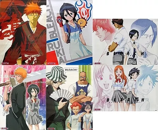 駿河屋 -<中古>全6種セット 「BLEACH-ブリーチ- リミテッドポスター