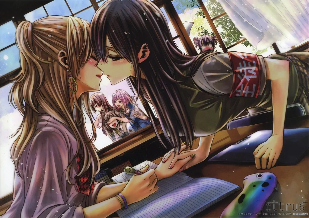 ミニ citrus+ 「コミック百合姫 創刊15周年記念フェア in Melonbooks」 対象商品購入特典_image