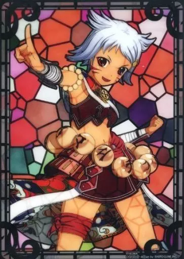 A4ステンドグラス風 前田トシイエ 「戦国乙女 ぱちくじ第5弾」 C賞_image