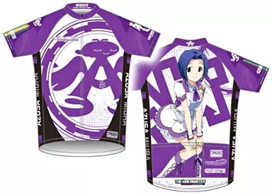 三浦あずさ サイクルジャージ(半袖) Mサイズ 「アイドルマスター」（本体不備（中））