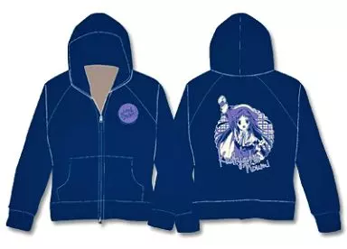 駿河屋 -<新品/中古>B：能美クドリャフカ 薄手パーカー ネイビー XL