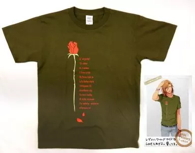 神宮寺レン プロデュースTシャツ オリーブ Sサイズ(フォトカード付き) 「うたの☆プリンスさまっ♪」