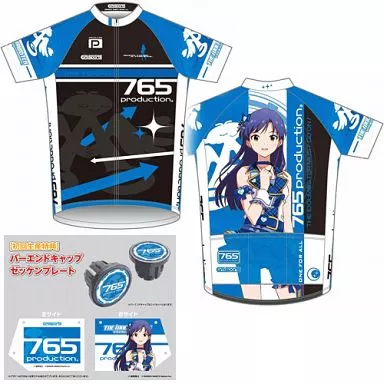 ふ*み様 『アイドルマスター ワンフォーオール』如月千早 サイクルジャージ [半 駿河屋 - 【買取】[初回特典付] 如月千早 サイクルジャージ(半袖) 3XL