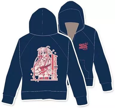 Angel Beats! 　薄手パーカー 駿河屋 -<中古>D.ユイ 薄手パーカー(ネイビー)XLサイズ 「Angel Beats