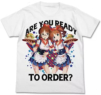 C.律子・やよい フルカラーTシャツ ホワイト Mサイズ 「アイドルマスター」