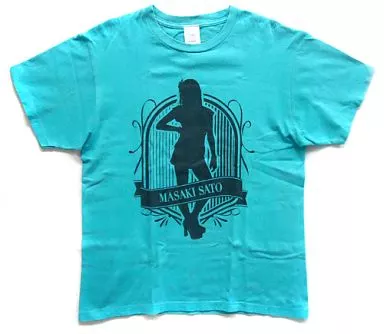 駿河屋 -<中古>[単品]佐藤優樹 Tシャツ エメラルドグリーン L