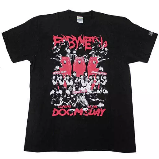 BABYMETAL ”COMING OF THE DOOMSDAY”Tシャツ ブラック Sサイズ 「日本武道館ワンマンライブ2DAYS 赤い夜 LEGEND/黒い夜 LEGEND」