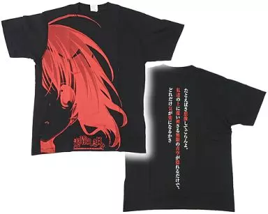 素晴らしき日々 15th ソフマップ有償特典 オリジナルTシャツ 水上由岐 駿河屋 -<中古>水上由岐 Tシャツ ブラック Lサイズ 「素晴らしき