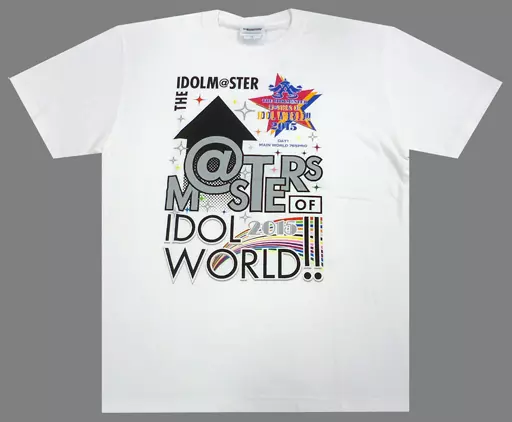 アイドルマスター(Day1) 公式Tシャツ ホワイト Lサイズ 「THE IDOLM＠STER M＠STERS OF IDOL WORLD!!2015」
