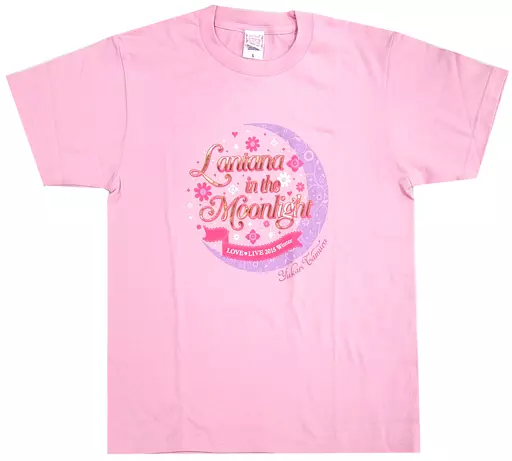 田村ゆかり Lantana in the Moonlight スタッフTシャツ 駿河屋 -<中古>田村ゆかり Tシャツ ピンク Sサイズ 「田村ゆかり LOVE
