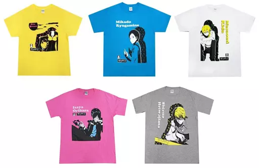 駿河屋 -<中古>全5種セット Tシャツ Lサイズ 「デュラララ!!×2 Tシャツ
