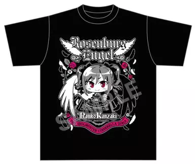 Rosenburg Engel ミニッチュ Tシャツ ブラック Lサイズ 「アイドルマスター シンデレラガールズ」