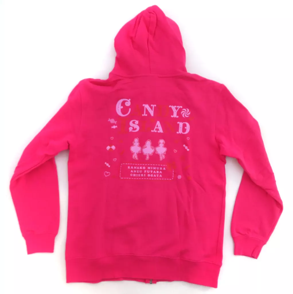 CANDY ISLAND パーカー ピンク Lサイズ 「アイドルマスター シンデレラガールズ」 C89グッズ