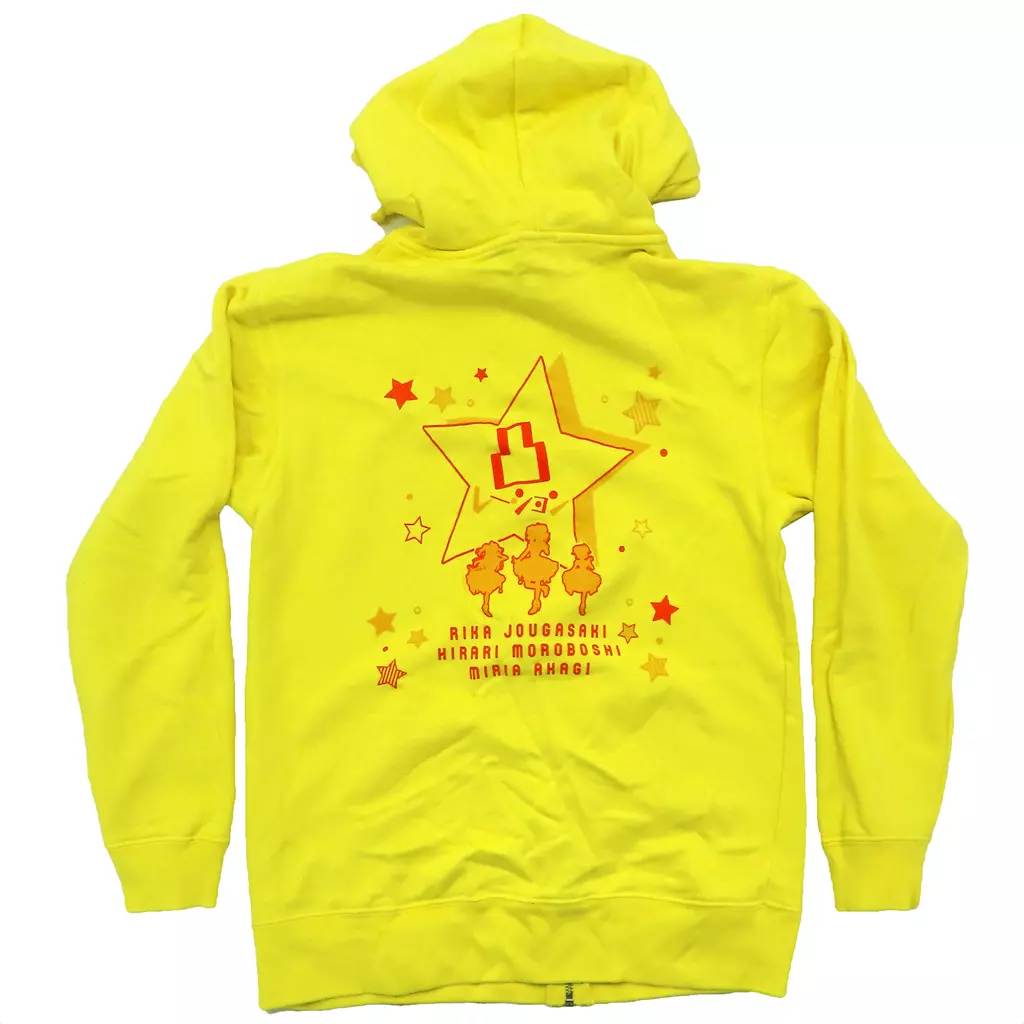 凸レーション パーカー イエロー Lサイズ 「アイドルマスター シンデレラガールズ」 C89グッズ