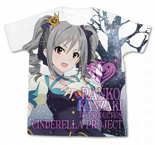 神崎蘭子(マイファーストスター!!) フルグラフィックTシャツ ホワイト Lサイズ 「アイドルマスター シンデレラガールズ」