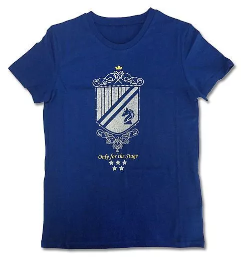 Knights 騎士道ユニットTシャツ ネイビー レディースフリーサイズ 「一番くじ あんさんぶるスターズ!～ファーストライブ!～」 D賞
