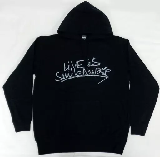 駿河屋 -<中古>LiSA BiGパーカー～LiSA Ver.～ ブラック XLサイズ